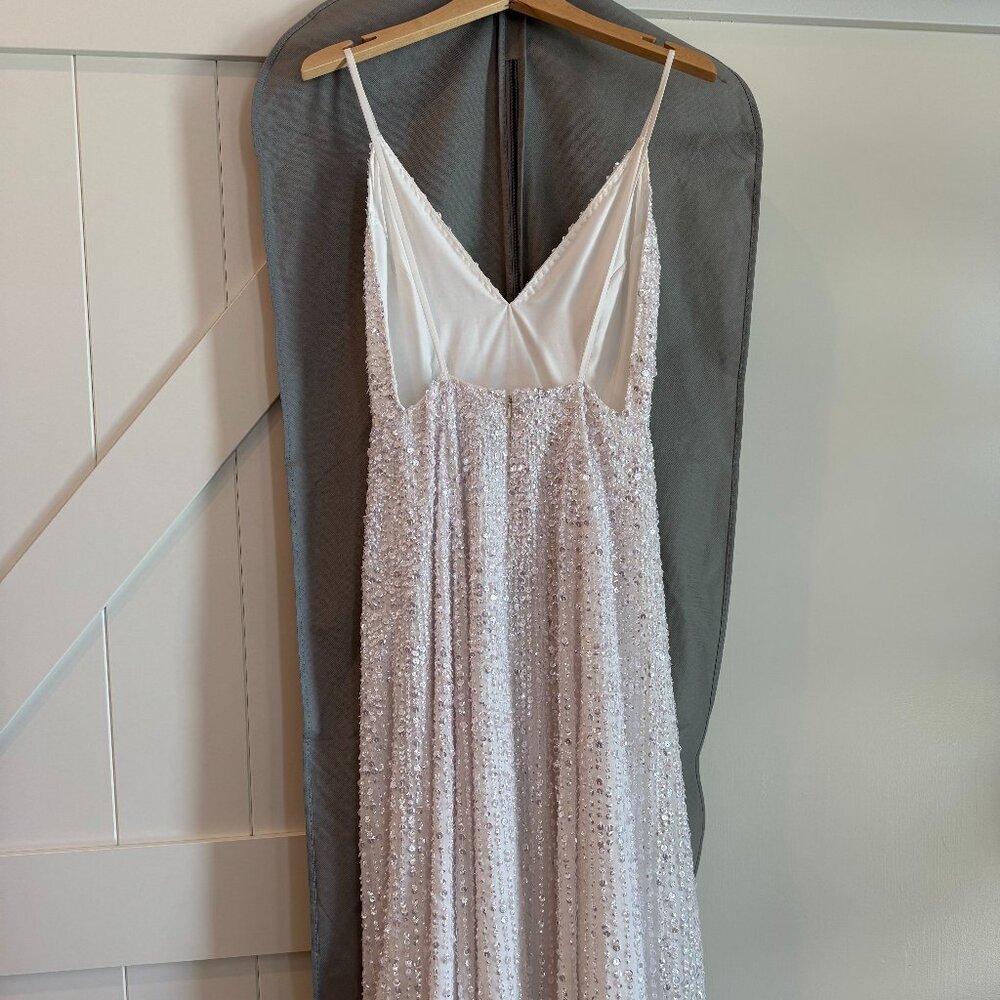 *NEW* ASOS Embellished Cami Midi Sequin Dress - Picture 6 of 7